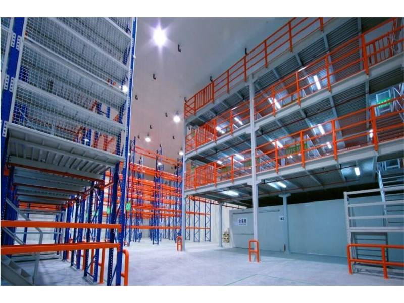 Support mezzanine en acier à plusieurs niveaux pour entrepôt élevé -Kingmore