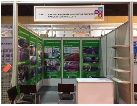 Salon des rayonnages d'entrepôt 2015 à la convention et exposition internationale de Dubaï