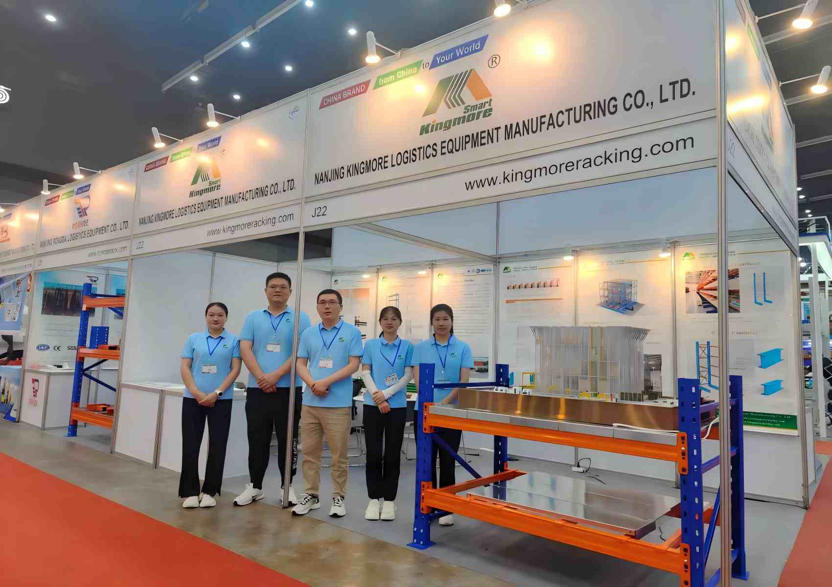 KINGMORE RACKING at Tilog Logistix Thailand 2025- Warehouse Storage Solutions